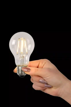 A60 - Filament lamp - Ø 6 cm - LED Dimb. - E27 - 1x5W 2700K - Transparant*Lucide Sale
