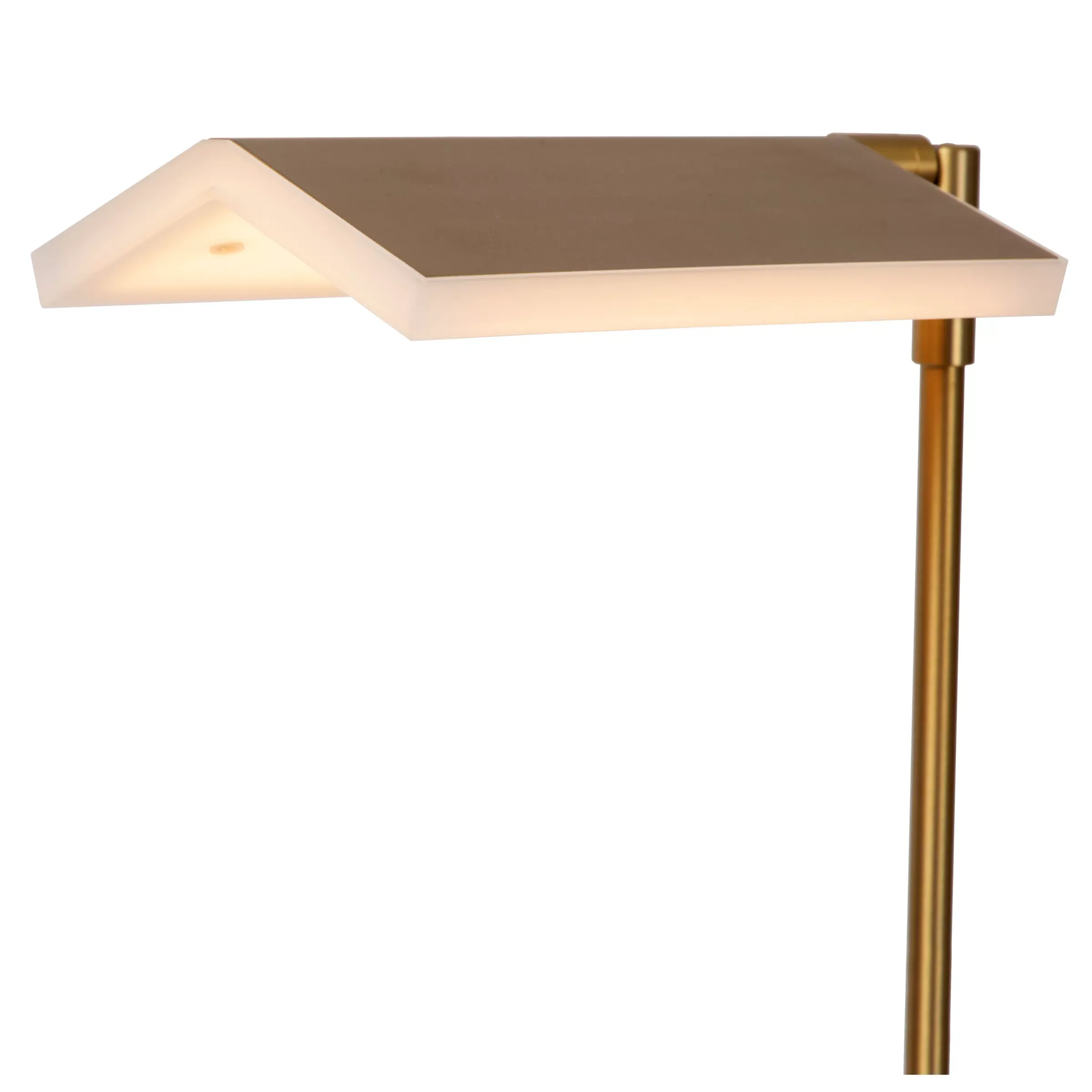 AARON - Leeslamp - LED Dimb. - CCT - 1x12W 2700K/4000K - Mat Goud / Messing*Lucide Cheap