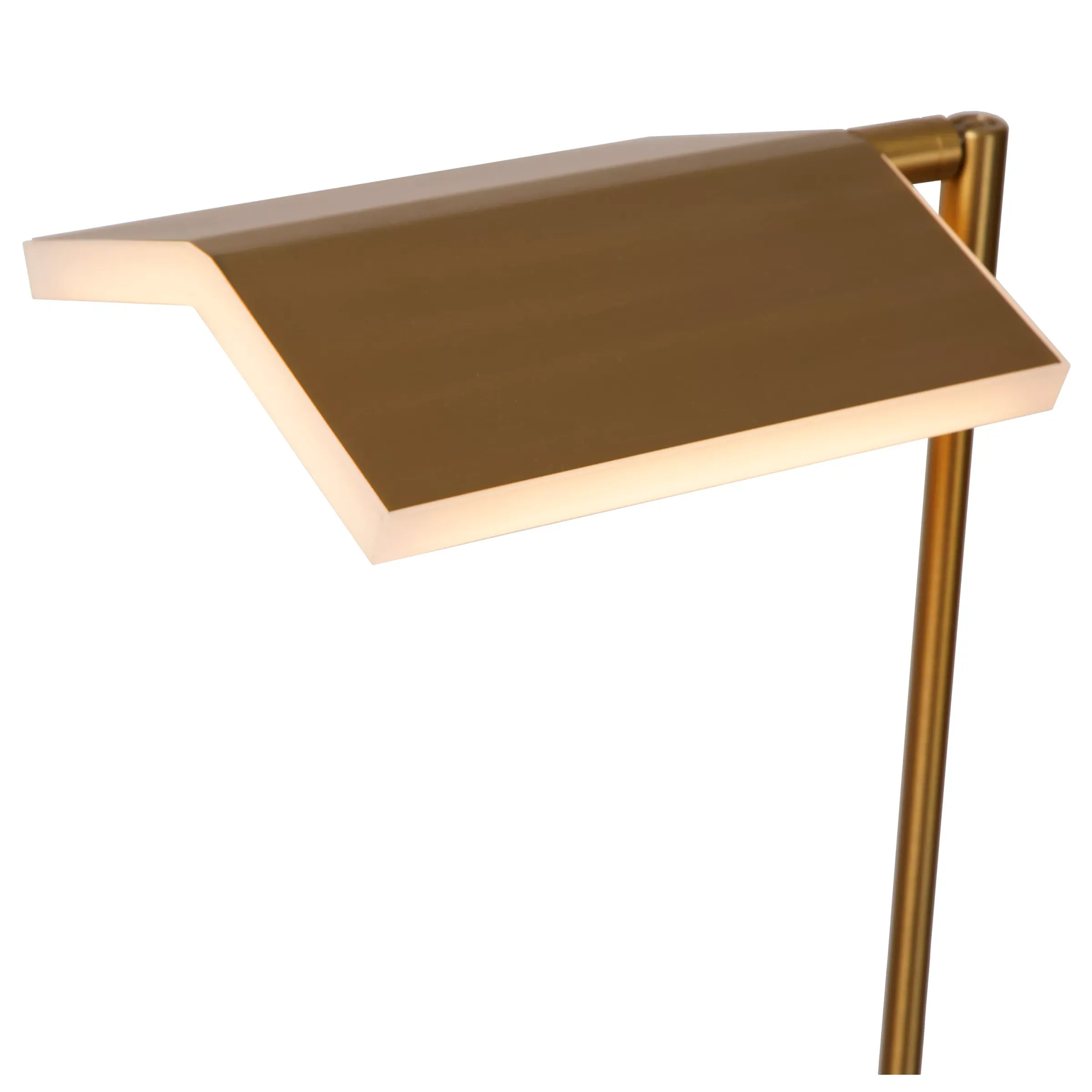 AARON - Leeslamp - LED Dimb. - CCT - 1x12W 2700K/4000K - Mat Goud / Messing*Lucide Cheap