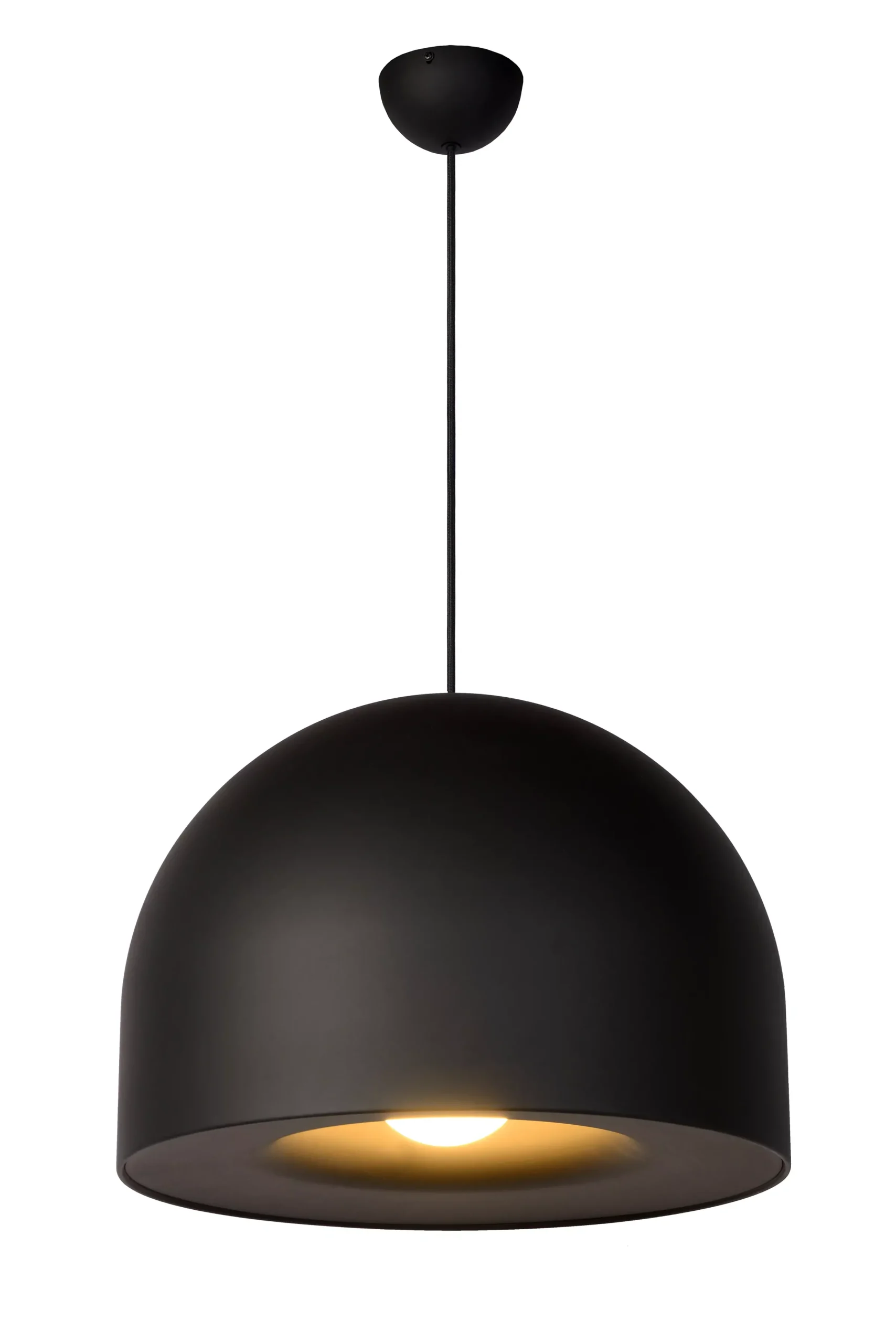 AKRON - Hanglamp - Ø 50 cm - 1xE27 - Zwart*Lucide Clearance