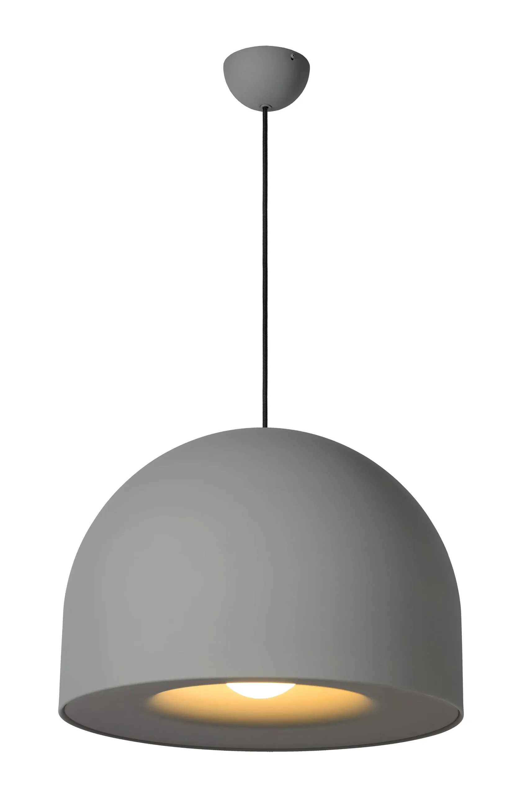 AKRON - Hanglamp - Ø 50 cm - 1xE27 - Grijs*Lucide Fashion