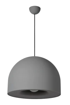 AKRON - Hanglamp - Ø 50 cm - 1xE27 - Grijs*Lucide Fashion