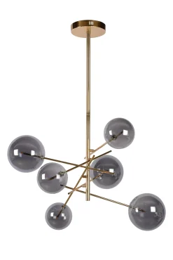 ALARA - Hanglamp - Ø 72 cm - LED - G4 - 6x1,5W 2700K - Goud*Lucide Flash Sale