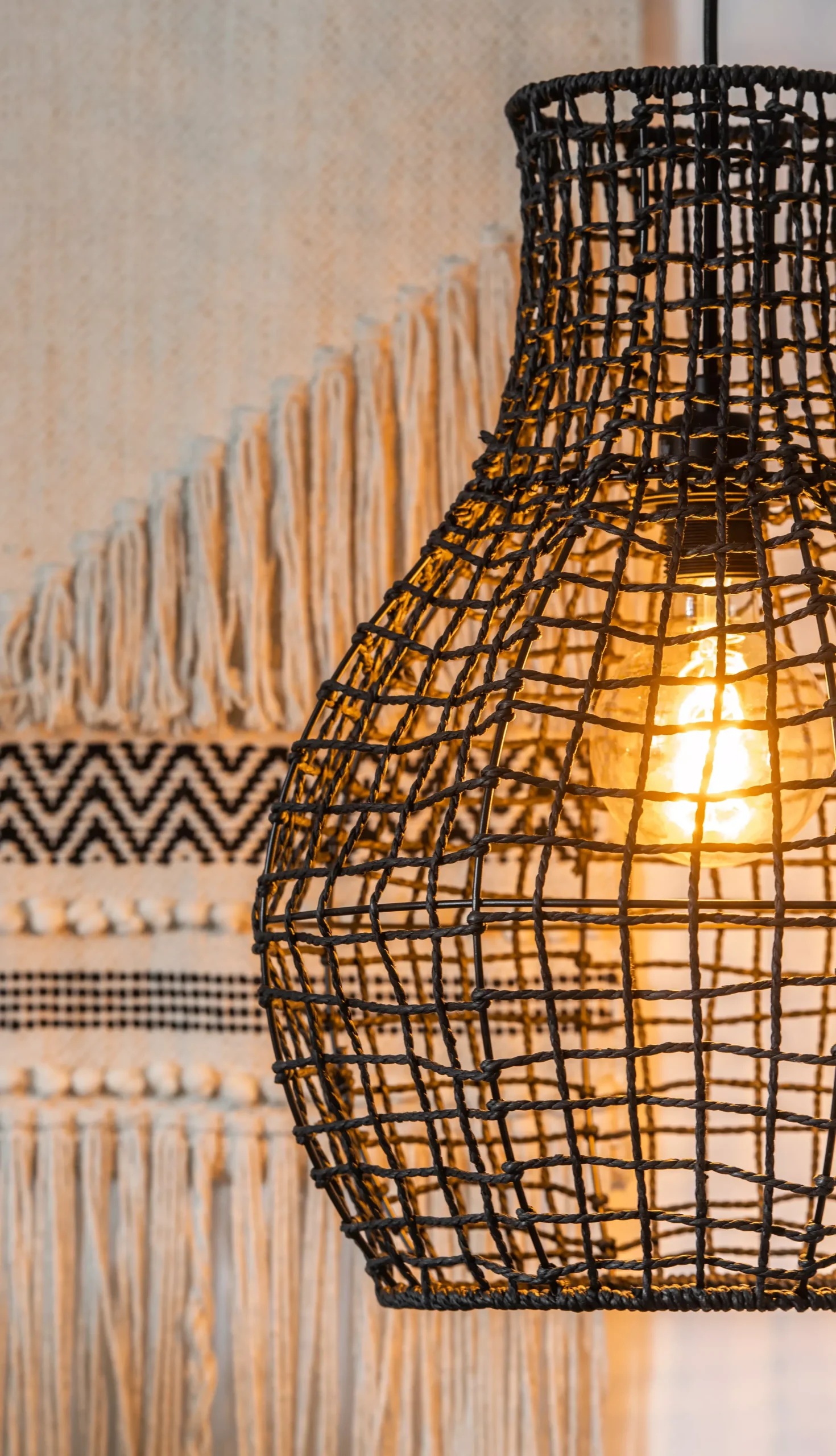 ALBAN - Hanglamp - Ø 35 cm - 1xE27 - Zwart*Lucide Store