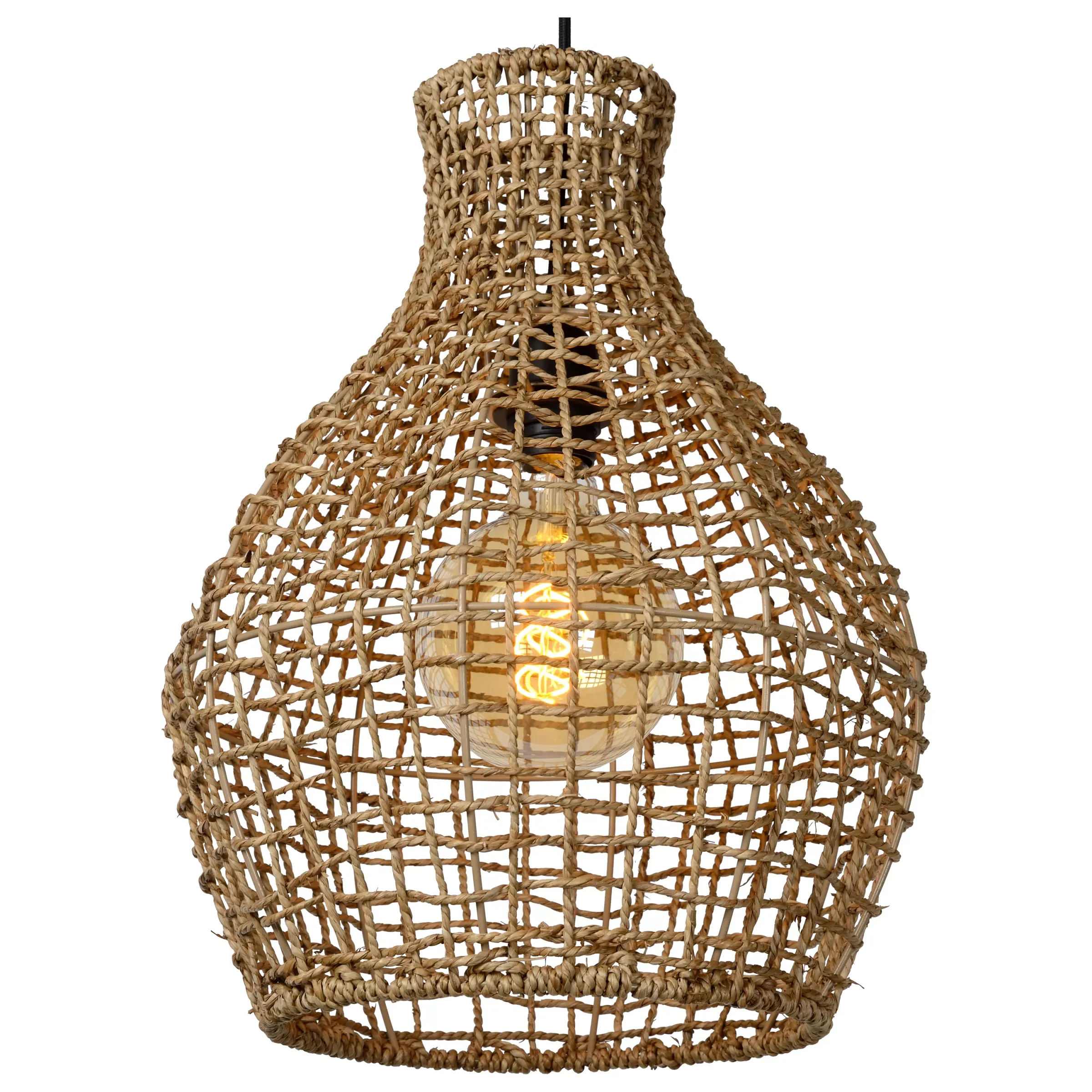 ALBAN - Hanglamp - Ø 35 cm - 1xE27 - Naturel*Lucide Hot