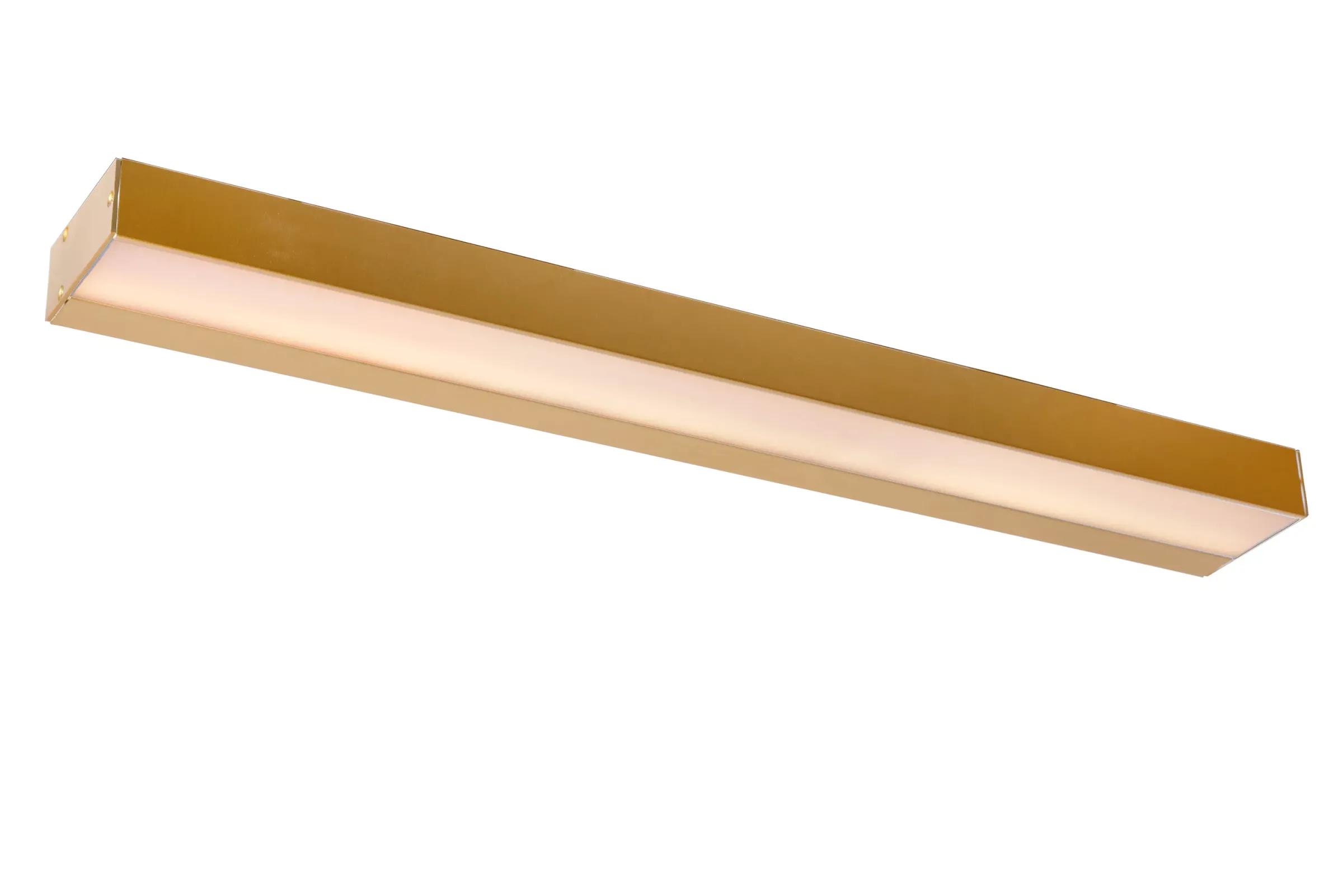 ALEXA - Wandlamp Badkamer - LED - 1x8W 3000K - IP44 - Mat Goud / Messing*Lucide Cheap