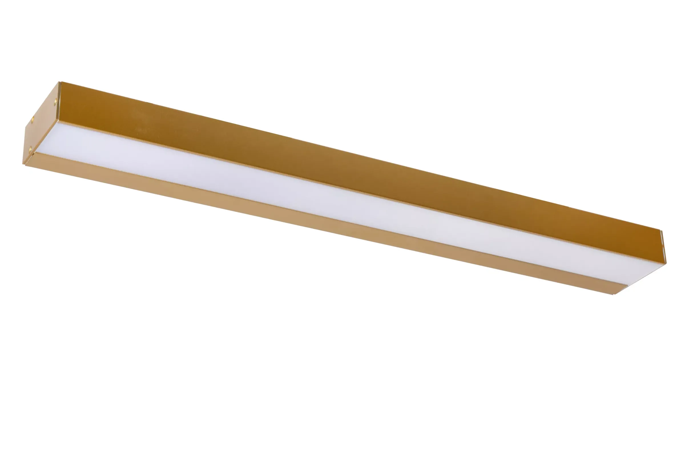 ALEXA - Wandlamp Badkamer - LED - 1x8W 3000K - IP44 - Mat Goud / Messing*Lucide Cheap