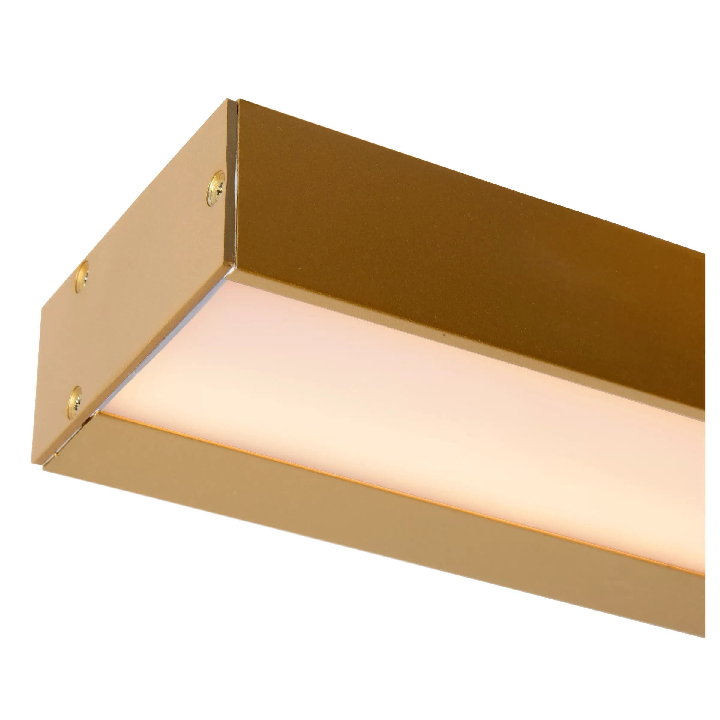 ALEXA - Wandlamp Badkamer - LED - 1x13W 3000K - IP44 - Mat Goud / Messing*Lucide Fashion