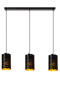 ALMELO - Hanglamp - 3xE27 - Zwart*Lucide Cheap