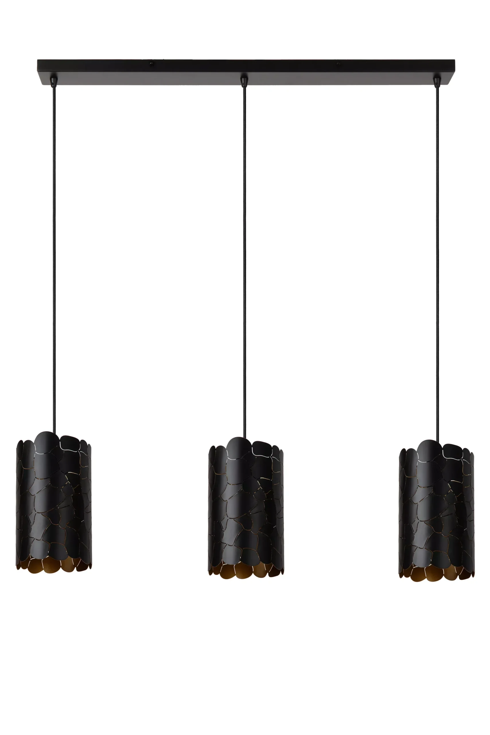 ALMELO - Hanglamp - 3xE27 - Zwart*Lucide Cheap