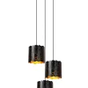 ALMELO - Hanglamp - 3xE27 - Zwart*Lucide Hot
