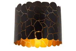 ALMELO - Plafonnière - Ø 25,5 cm - 1xE27 - Zwart*Lucide Discount
