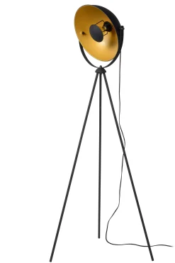 ALVARO - Vloerlamp - 1xE27 - Zwart*Lucide Sale