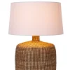AMBALA - Tafellamp - Ø 45 cm - 1xE27 - Naturel*Lucide Store