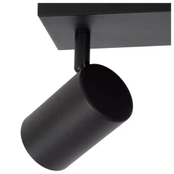 AMIGO - Plafondspot - 3xGU10 - Zwart*Lucide Flash Sale