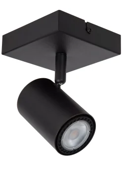 AMIGO - Wandspot / Wandlamp - 1xGU10 - Zwart*Lucide Discount