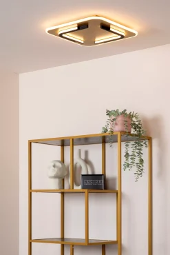 ANDREAS - Plafonnière - LED - 1x30W 2700K - Mat Goud / Messing*Lucide Sale