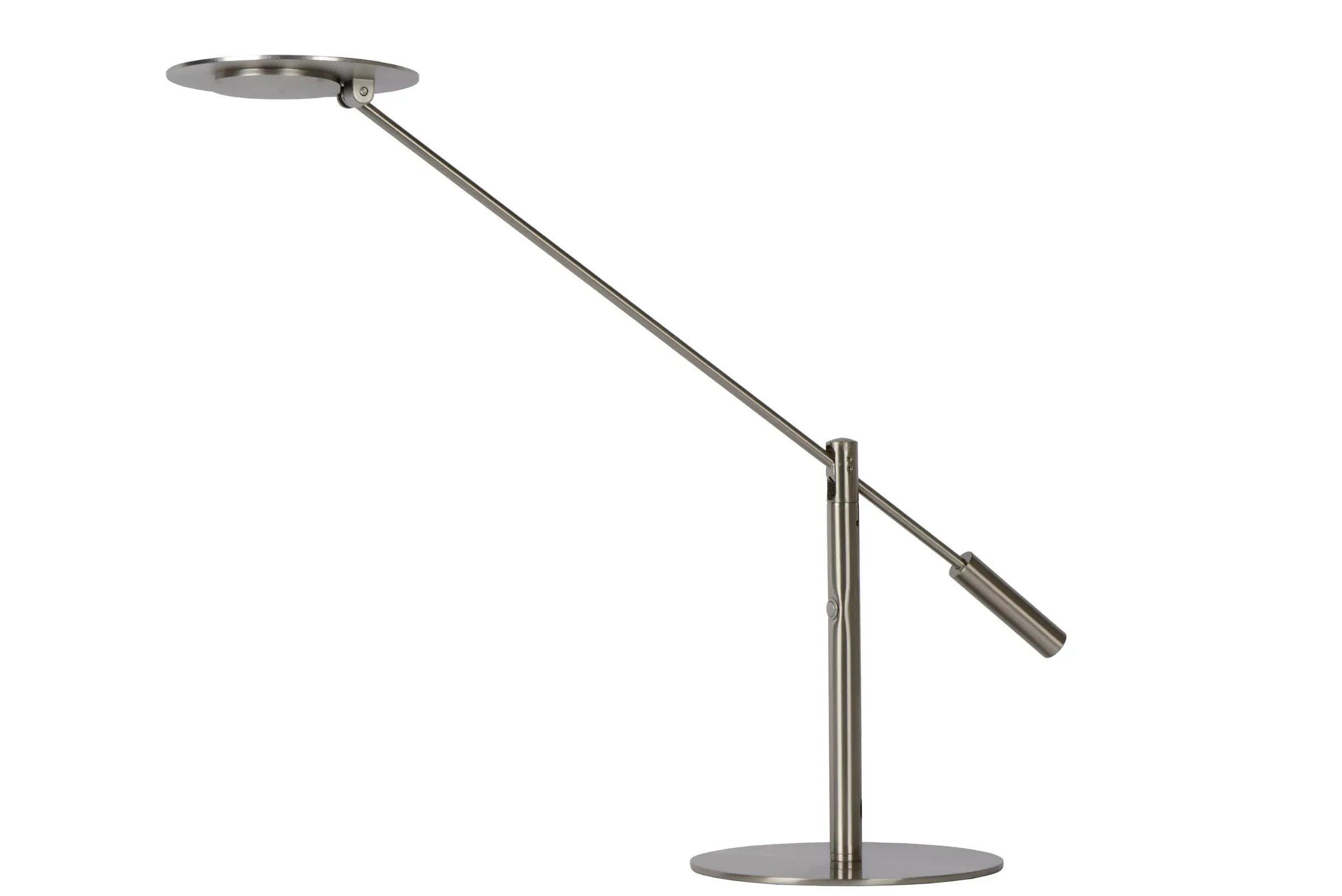 ANSELMO - Bureaulamp - LED Dimb. - 1x9W 3000K - Mat chroom*Lucide Outlet