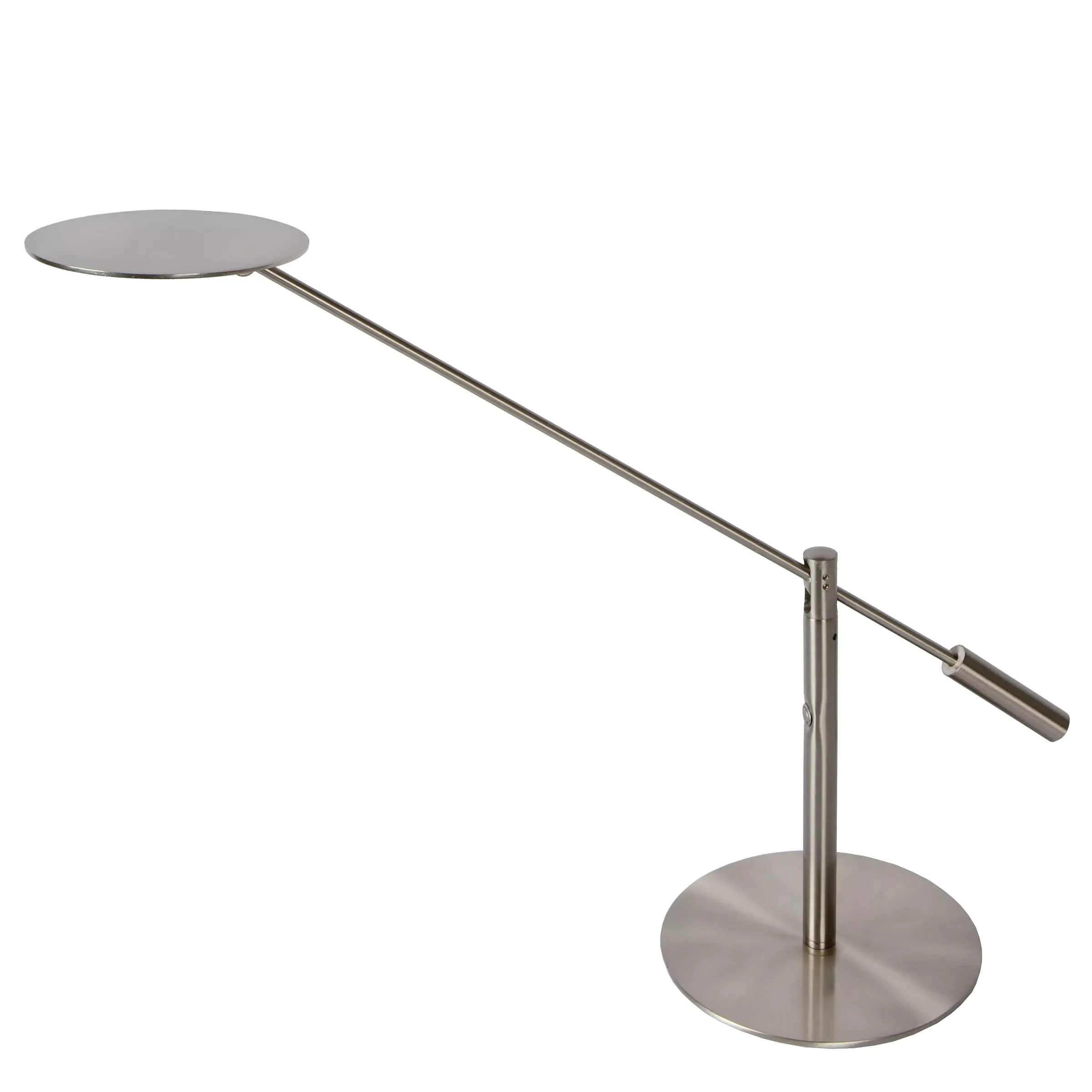 ANSELMO - Bureaulamp - LED Dimb. - 1x9W 3000K - Mat chroom*Lucide Outlet