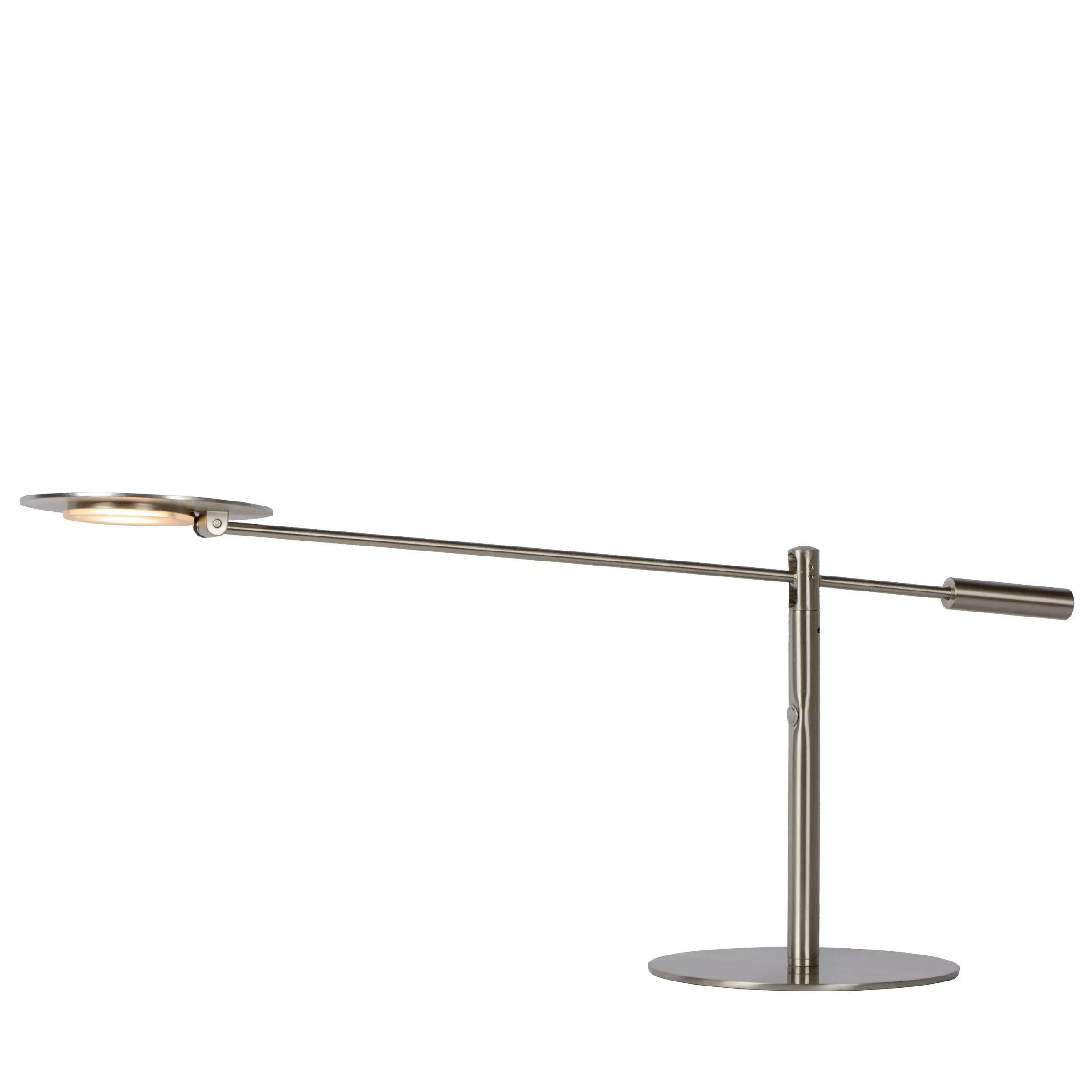 ANSELMO - Bureaulamp - LED Dimb. - 1x9W 3000K - Mat chroom*Lucide Outlet