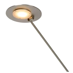 ANSELMO - Leeslamp - Ø 25 cm - LED Dimb. - 1x9W 3000K - Mat chroom*Lucide Fashion