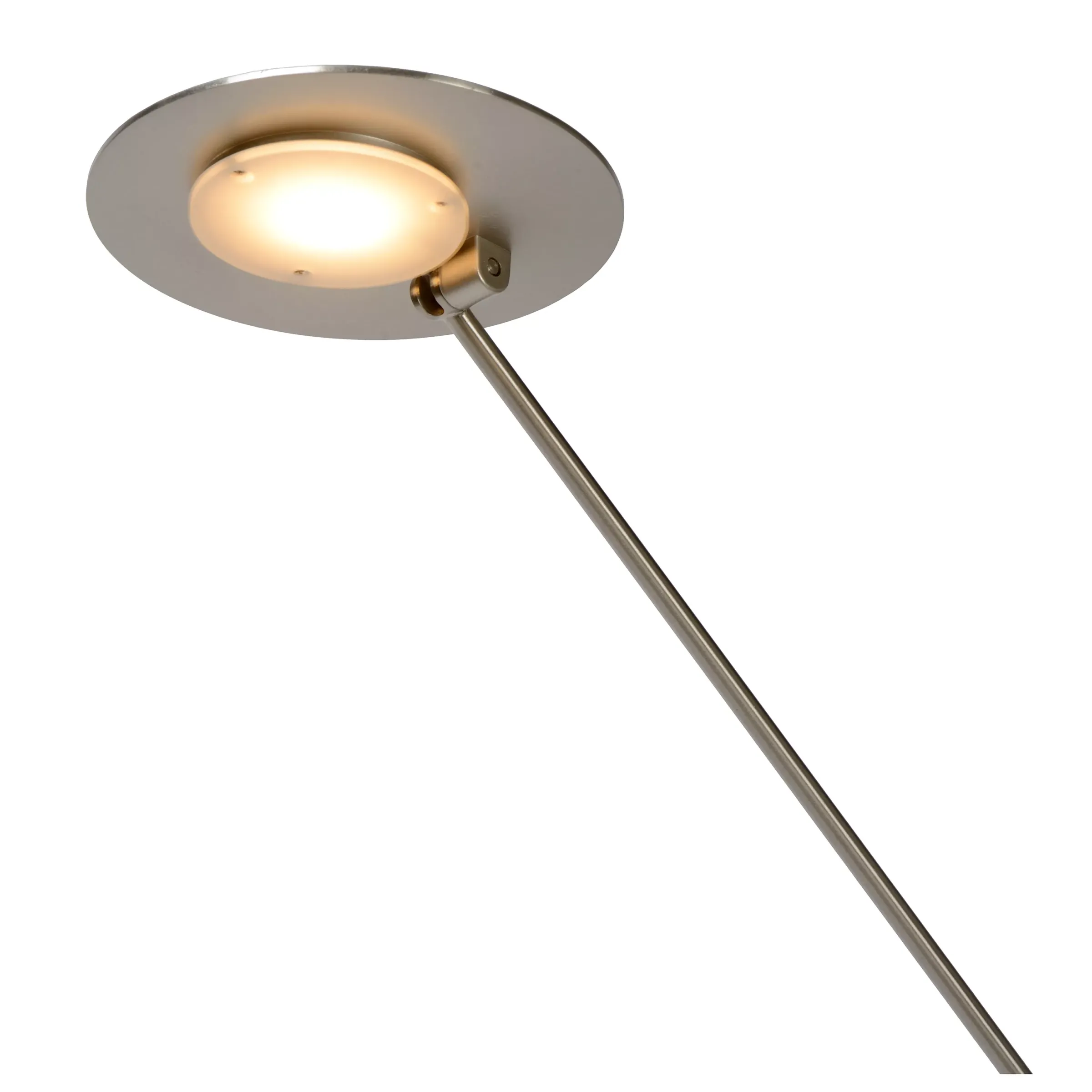 ANSELMO - Leeslamp - Ø 25 cm - LED Dimb. - 1x9W 3000K - Mat chroom*Lucide Fashion