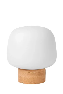 ANSTON - Tafellamp - 1xE14 - Opaal*Lucide Discount