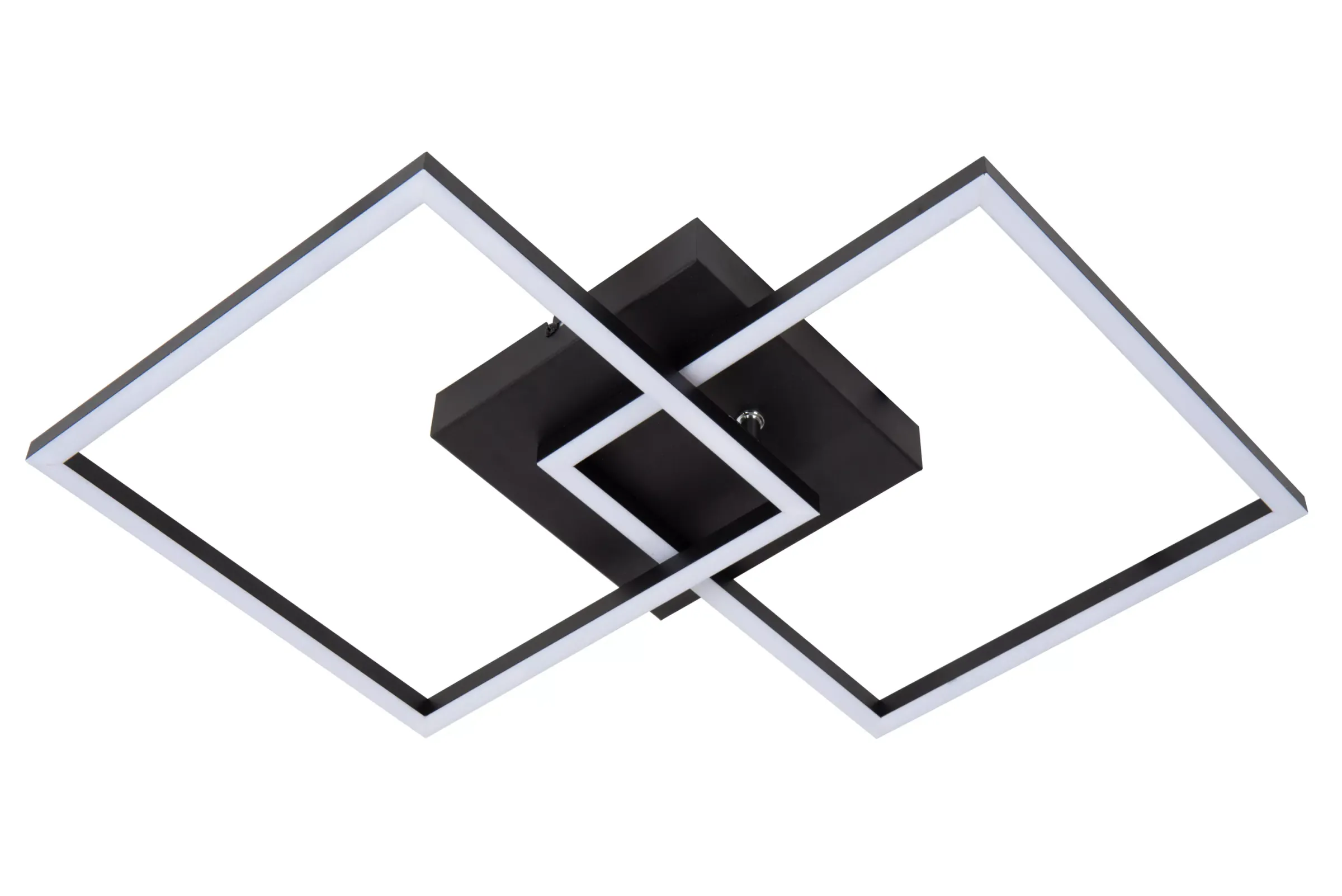 ARIANNE - Plafonnière - LED - CCT - 1x23W 2700K/4000K - Zwart*Lucide Discount