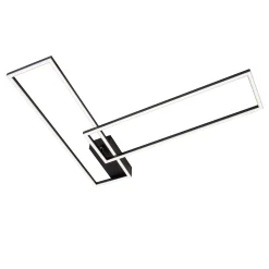 ARIANNE - Plafonnière - LED - CCT - 1x23W 2700K/4000K - Zwart*Lucide Best Sale