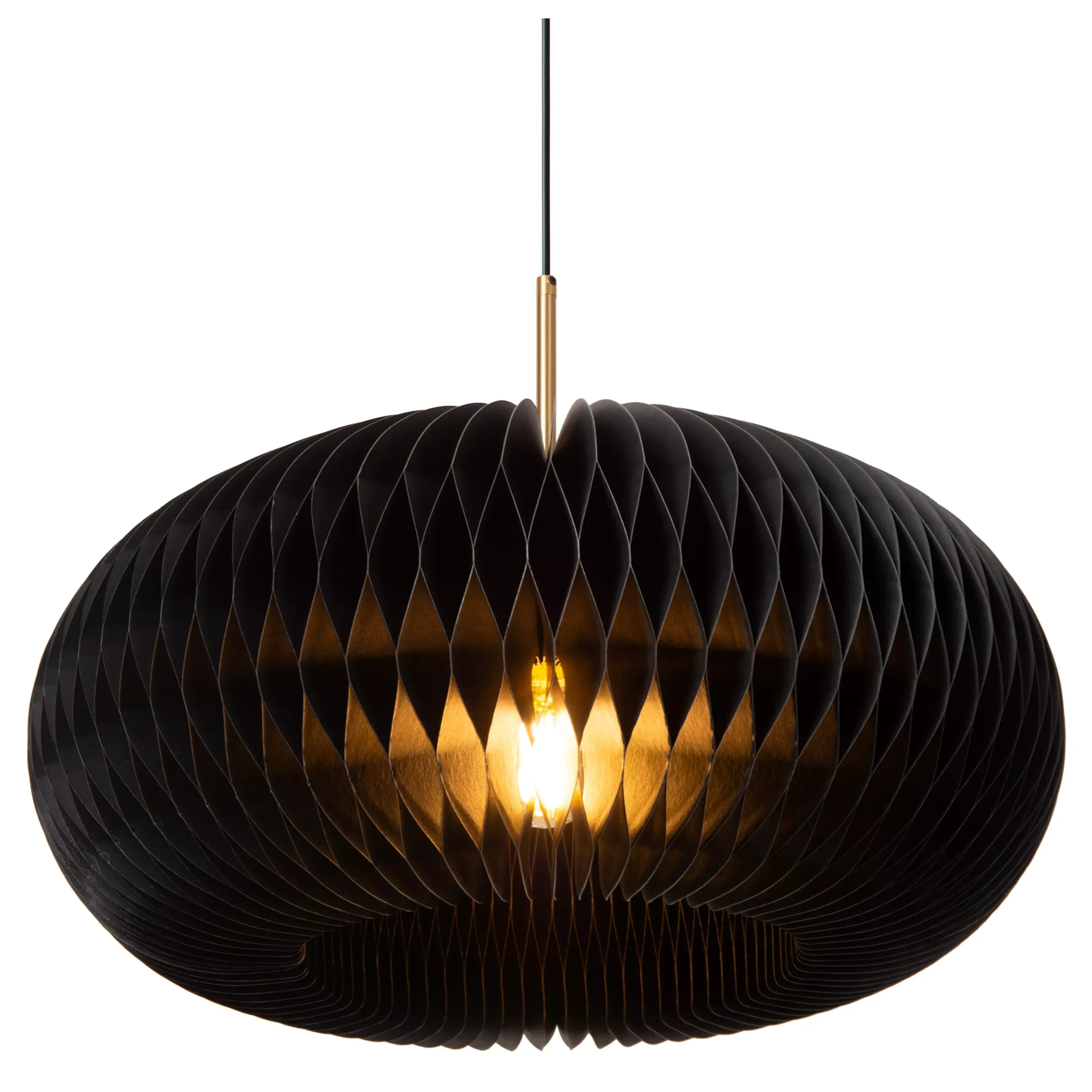 ARMONI - Hanglamp - Ø 52 cm - 1xE27 - Zwart*Lucide New