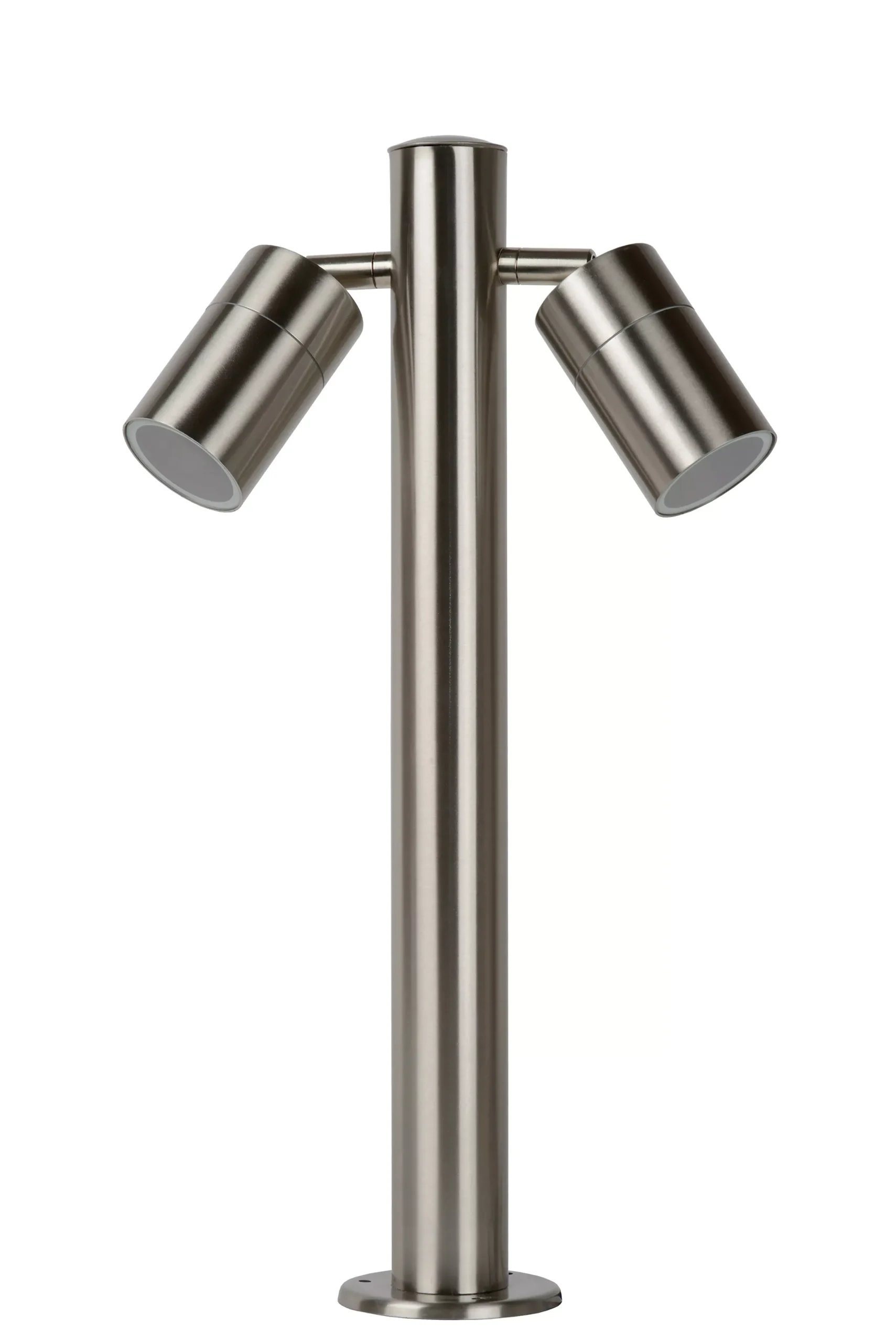 ARNE-LED - Sokkellamp - Ø 6,3 cm - LED - GU10 - 2x5W 2700K - IP44 - Mat chroom*Lucide Online