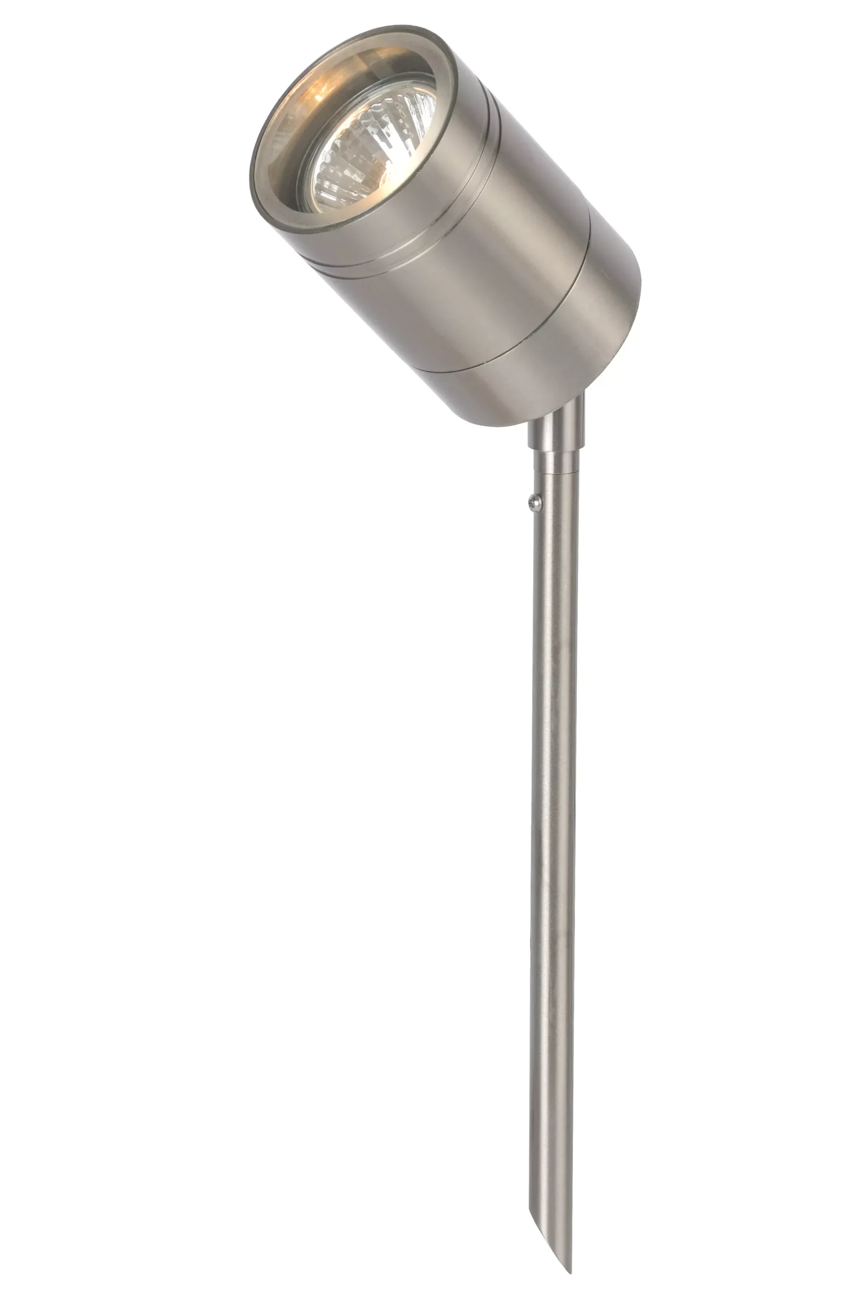 ARNE-LED - Tuinspot - Ø 6,3 cm - LED - GU10 - 1x5W 2700K - IP44 - Mat chroom*Lucide Discount