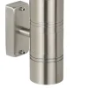 ARNE-LED - Wandlamp Binnen/Buiten - Ø 6,3 cm - LED - GU10 - 2x5W 2700K - IP44 - Mat chroom*Lucide Cheap