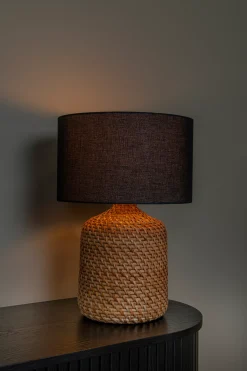 ARRAH - Tafellamp - Ø 35 cm - 1xE27 - Naturel*Lucide Best