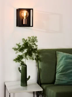 ARTHUR - Wandlamp - 1xE27 - Zwart*Lucide Sale