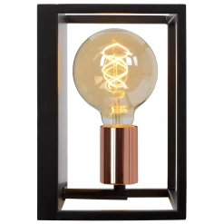 ARTHUR - Wandlamp - 1xE27 - Zwart*Lucide Sale