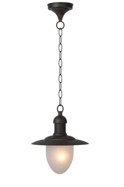 ARUBA - Hanglamp Binnen/Buiten - Ø 25 cm - 1xE27 - IP44 - Roest bruin*Lucide Online