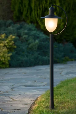 ARUBA - Lantaarnpaal - Ø 25 cm - 1xE27 - IP44 - Zwart*Lucide New