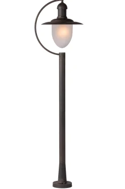 ARUBA - Lantaarnpaal - Ø 25 cm - 1xE27 - IP44 - Roest bruin*Lucide Clearance