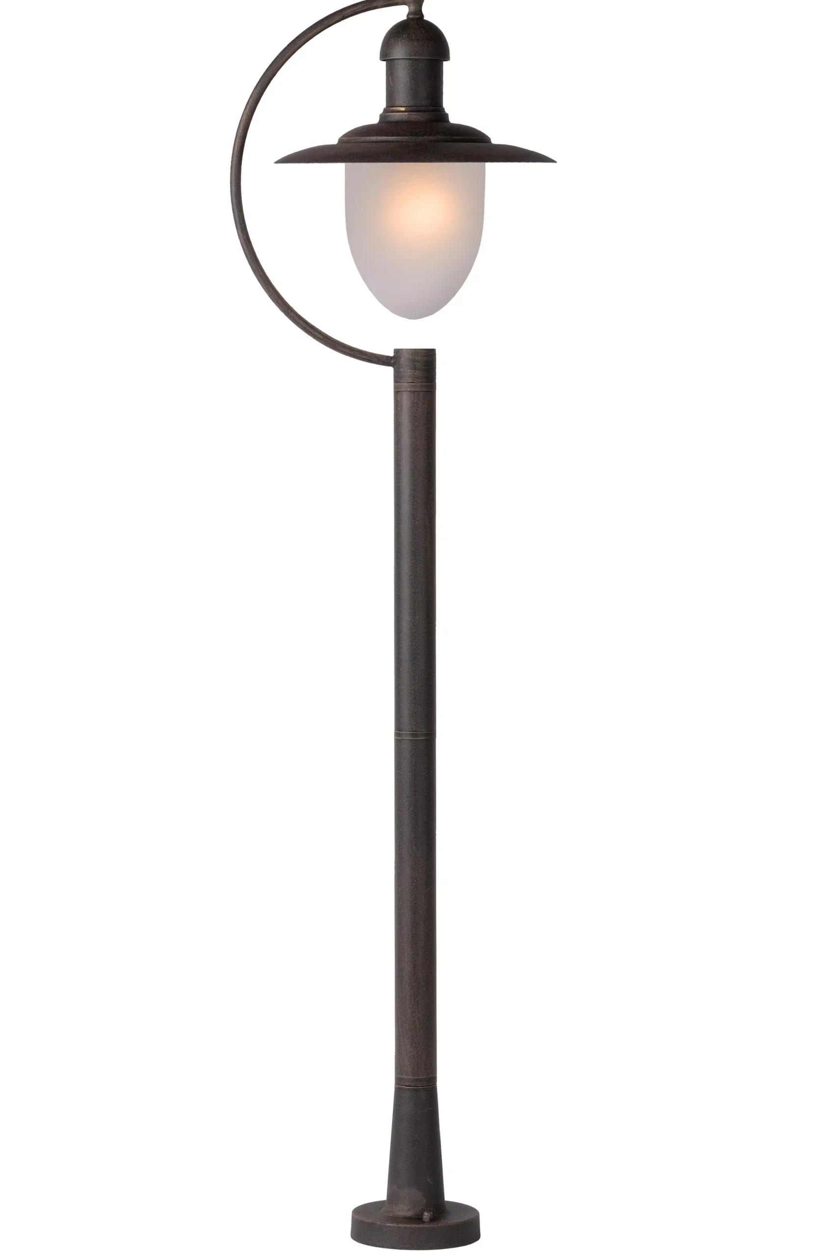 ARUBA - Lantaarnpaal - Ø 25 cm - 1xE27 - IP44 - Roest bruin*Lucide Clearance
