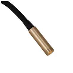 ASJA - Oplaadbare Wandspot / Wandlamp - Accu/Batterij - LED 3 StepDim - 1x3W 2700K - Mat Goud / Messing*Lucide Flash Sale