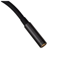 ASJA - Oplaadbare Wandspot / Wandlamp - Accu/Batterij - LED 3 StepDim - 1x3W 2700K - Zwart*Lucide Fashion