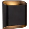 ATILA - Wandlamp Binnen/Buiten - LED Dimb. - 2x5W 2700K - IP65 - Zwart*Lucide Cheap
