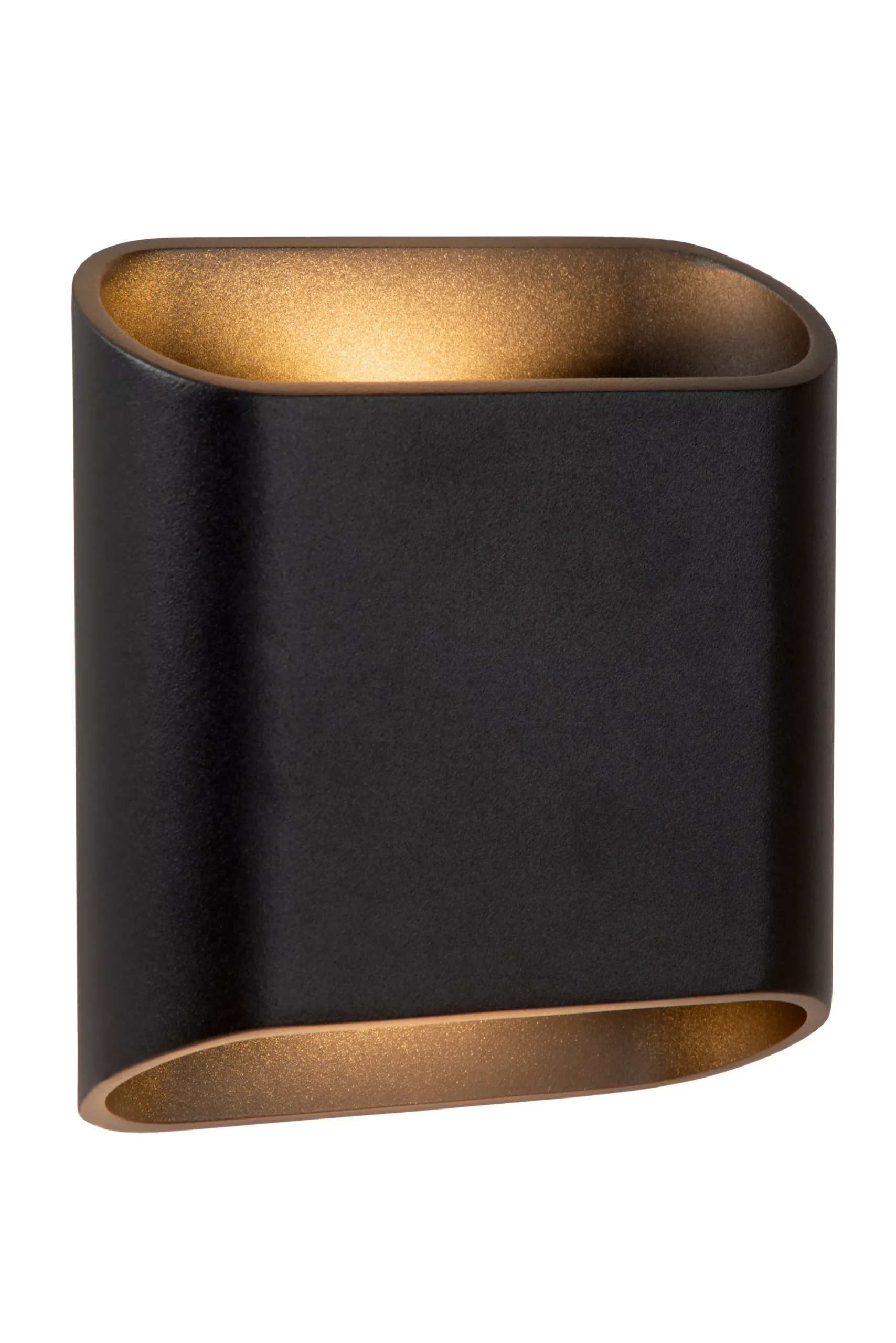 ATILA - Wandlamp Binnen/Buiten - LED Dimb. - 2x5W 2700K - IP65 - Zwart*Lucide Cheap
