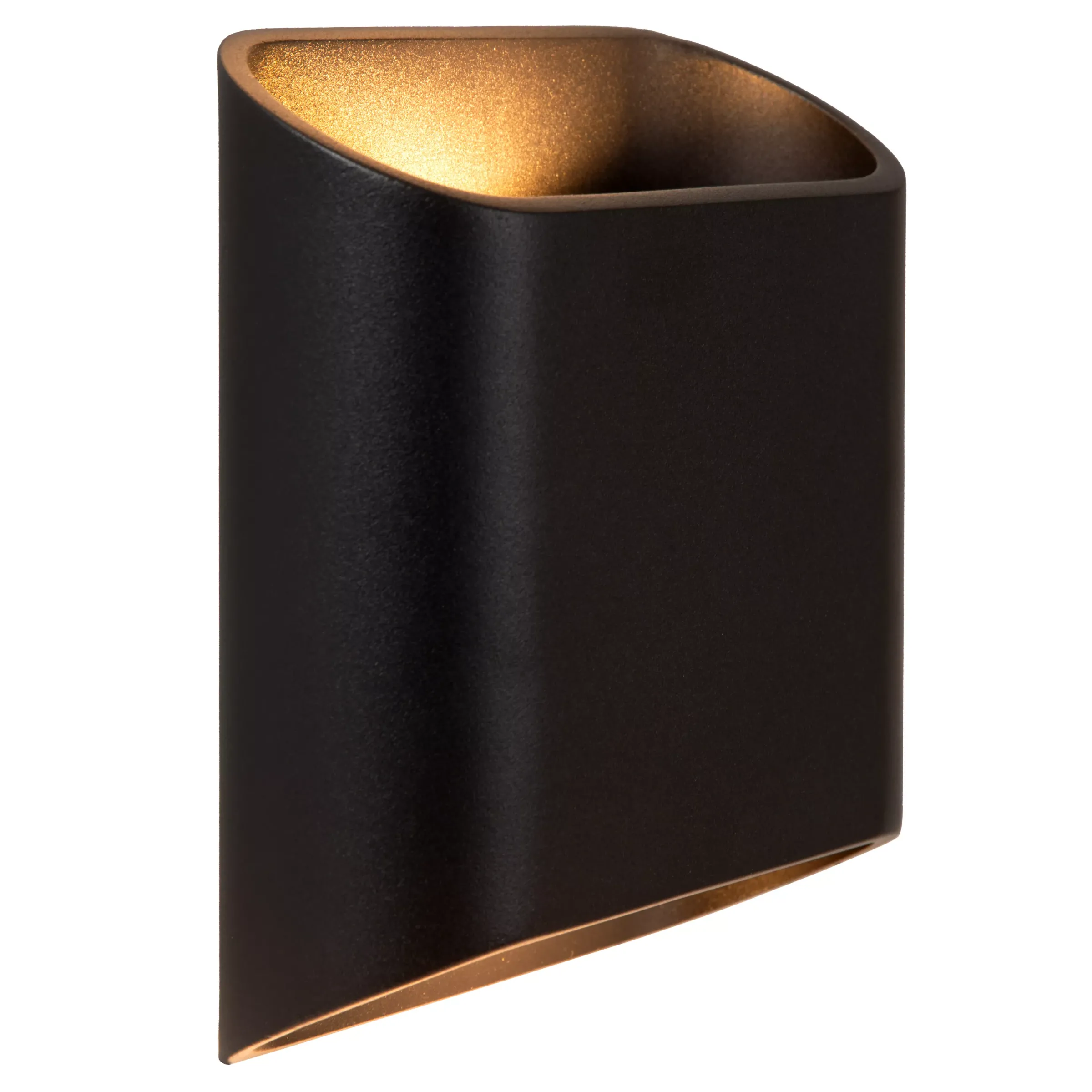 ATILA - Wandlamp Binnen/Buiten - LED Dimb. - 2x5W 2700K - IP65 - Zwart*Lucide Cheap
