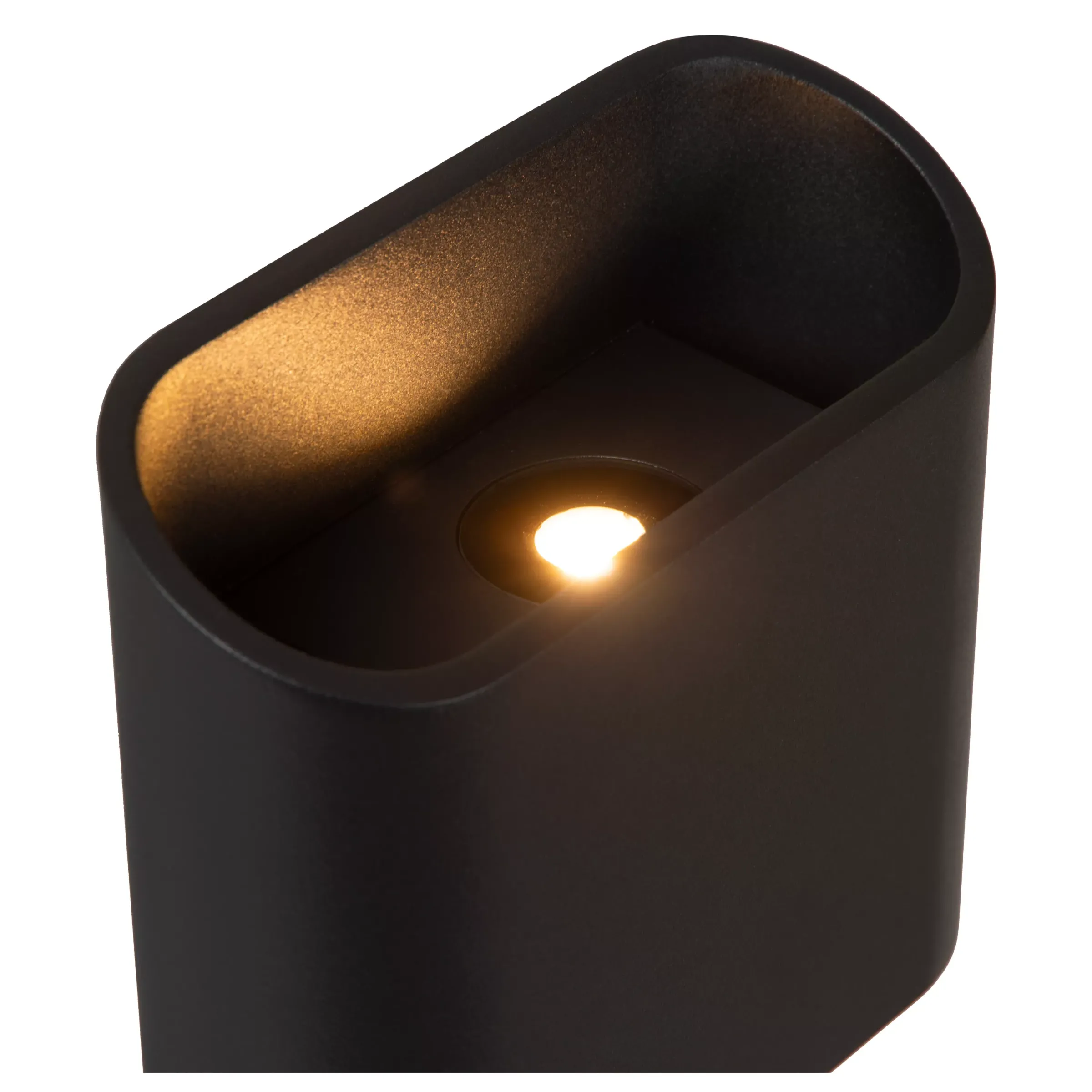ATILA - Wandlamp Binnen/Buiten - LED Dimb. - 2x5W 2700K - IP65 - Zwart*Lucide Cheap