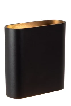 ATILA - Wandlamp Binnen/Buiten - LED - 2x5W 2700K - IP54 - Zwart*Lucide Best