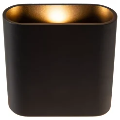 ATILA - Wandlamp Binnen/Buiten - LED - 2x5W 2700K - IP54 - Zwart*Lucide Best