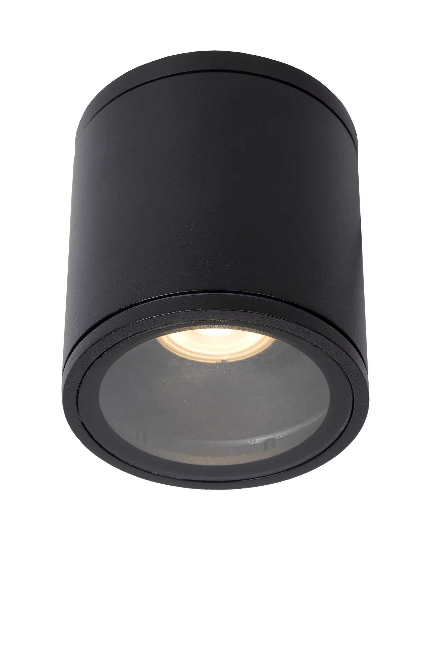 AVEN - Plafondspot Badkamer - Ø 9 cm - 1xGU10 - IP65 - Zwart*Lucide Best Sale