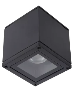 AVEN - Plafondspot Badkamer - 1xGU10 - IP65 - Zwart*Lucide Fashion
